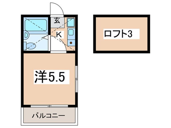 RARA相模原　NO.3の物件間取画像